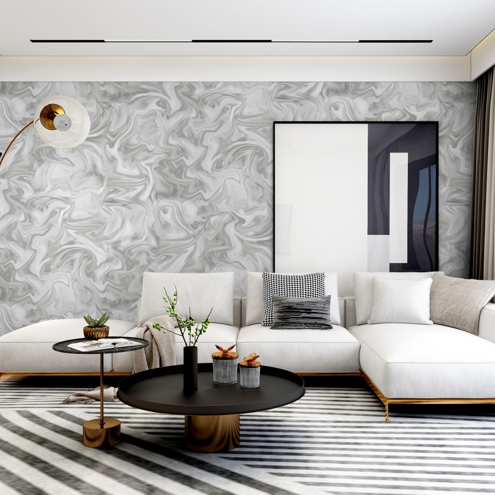 Moderne PVC-Tapeten K0224