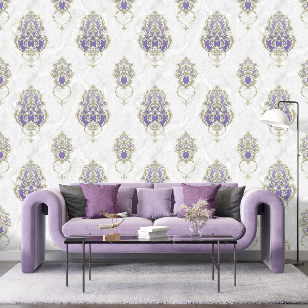 Vintage-PVC-Tapetenr K0338