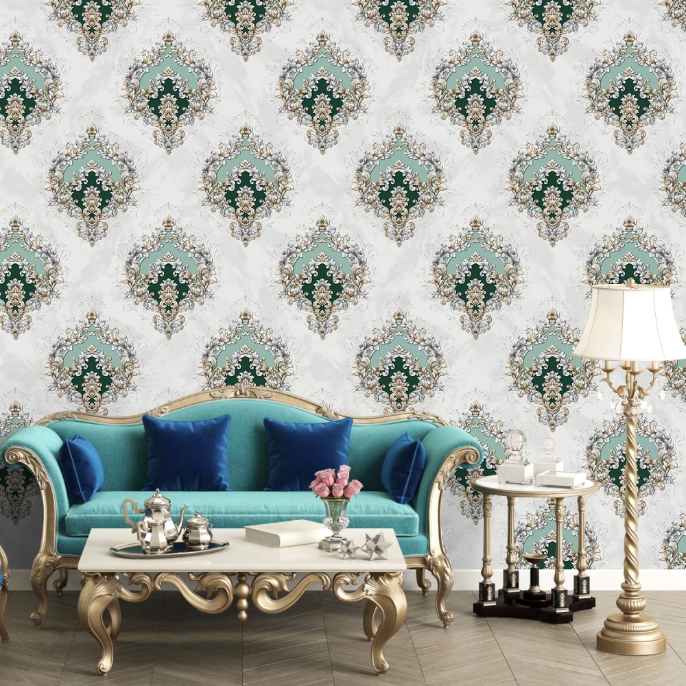 Vintage-PVC-Tapetenr K0339