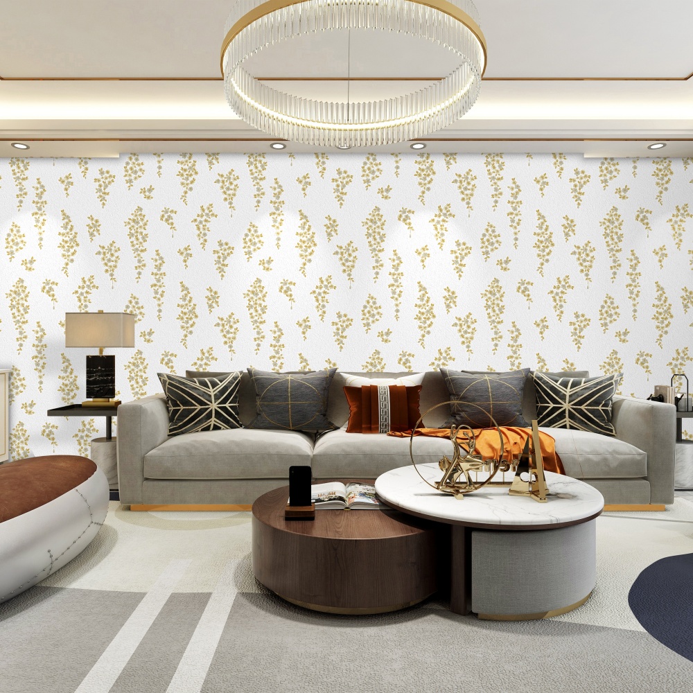 Natürlicher PVC-Tapeten K0402