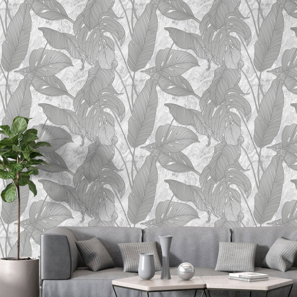 Natürlicher PVC-Tapeten K0413